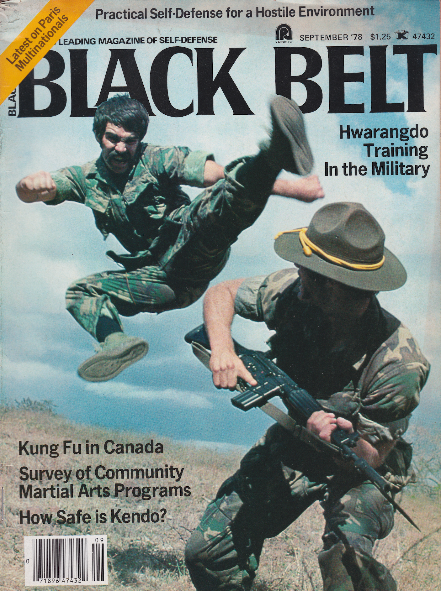 Black Belt Magazine Sept 1978 (Preowned) - Budovideos Inc