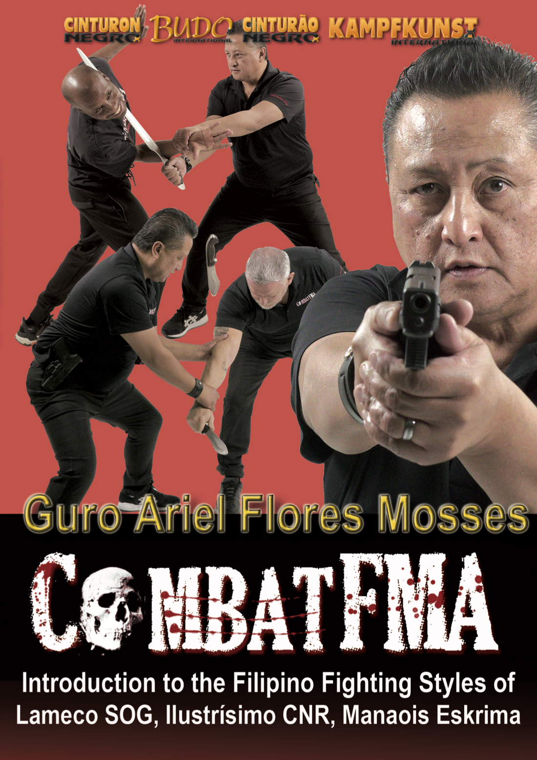 Combat FMA Filipino Martial Arts DVD by Ariel Flores Mosses - Budovideos Inc