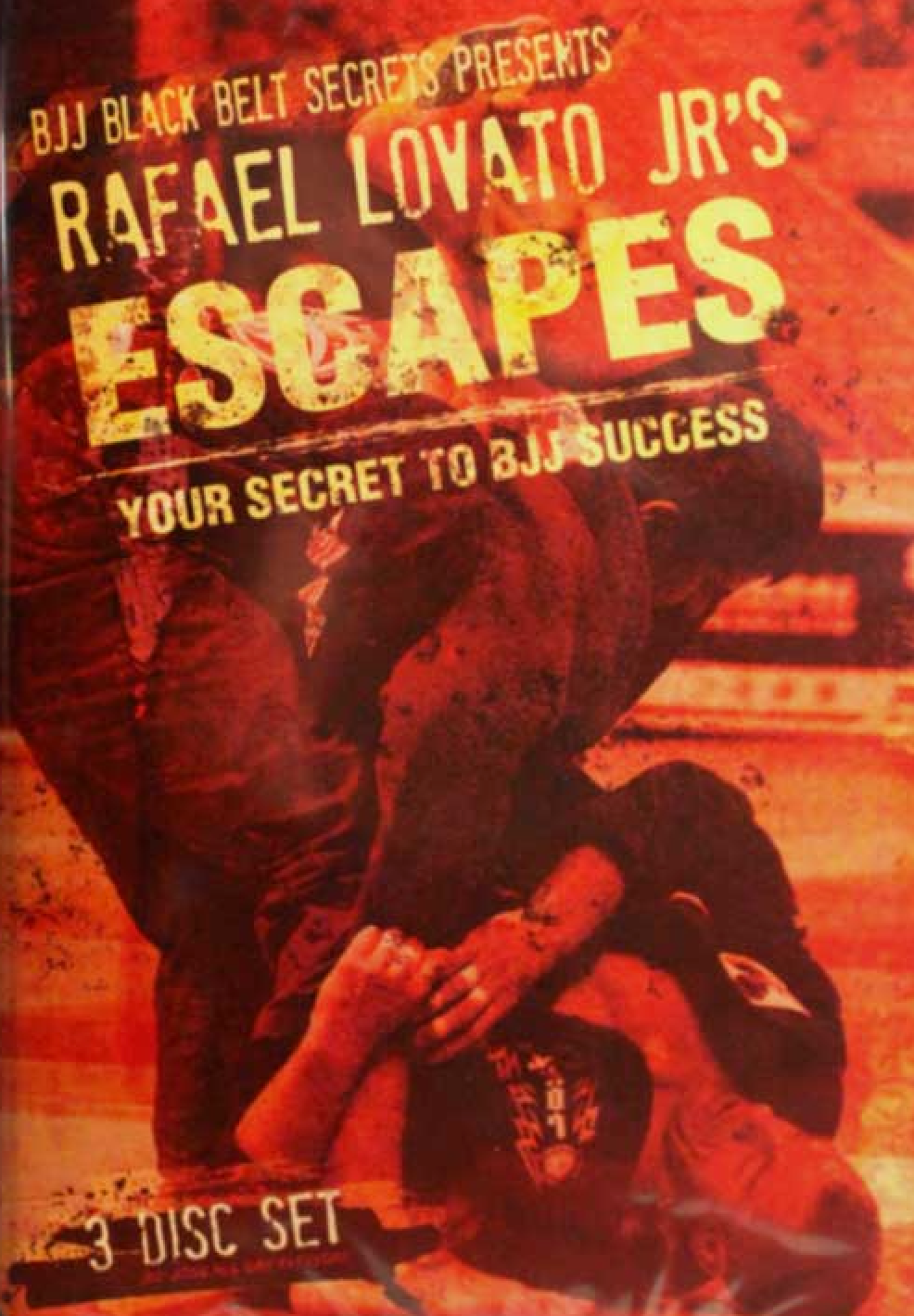 Escapes: Your Secret to BJJ Success 3 DVD Set by Rafael Lovato Jr - Budovideos Inc