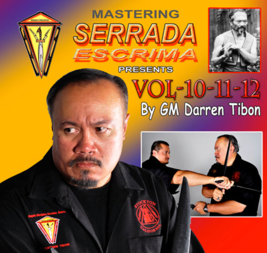 Mastering Serrada Escrima Vol 10-12 Darren Tibon (On Demand)