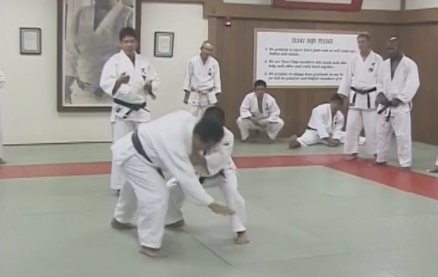 DVD de la clínica de judo Shinji Hosokawa y Shinichi Shinohara