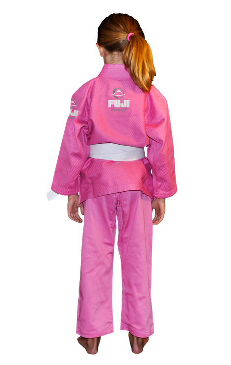 All Around Kids BJJ Gi Pink by Fuji - Budovideos Inc