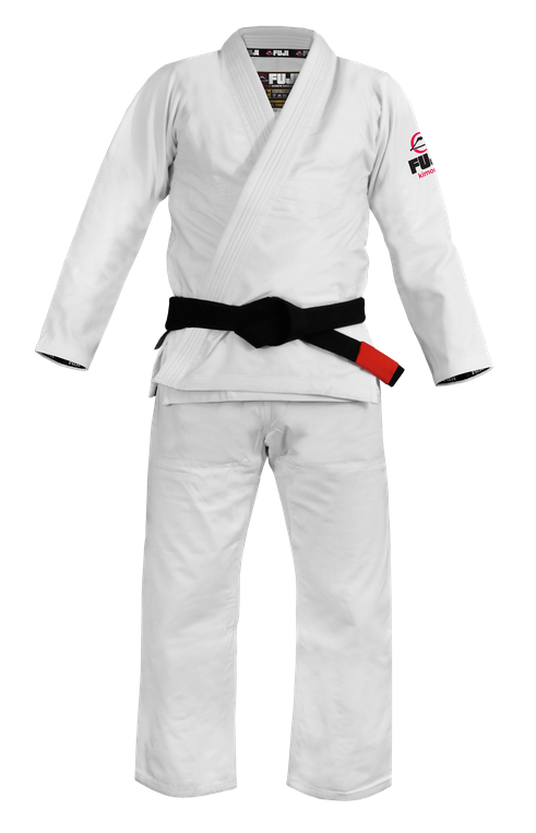 Fuji Lightweight BJJ Gi - White - Budovideos Inc