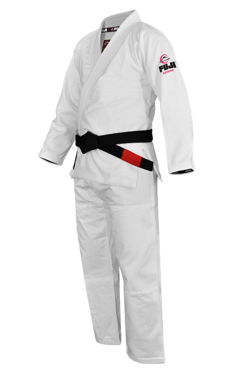 Fuji Lightweight BJJ Gi - White - Budovideos Inc