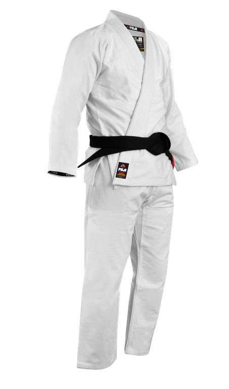 Fuji Lightweight BJJ Gi - White - Budovideos Inc