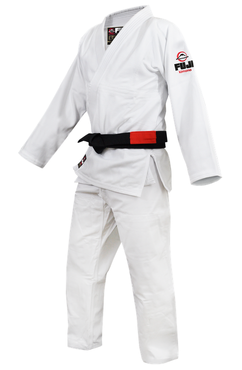 White All Around BJJ Gi by Fuji - Budovideos Inc