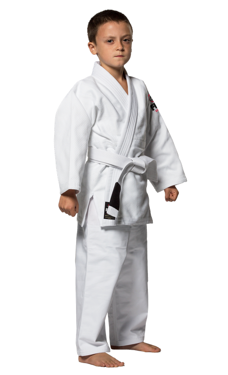 Fuji Childrens BJJ Uniform - White - Budovideos Inc