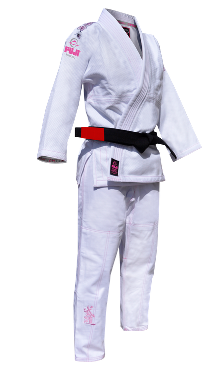 Pink Blossom Kid's Gi by Fuji - Budovideos Inc