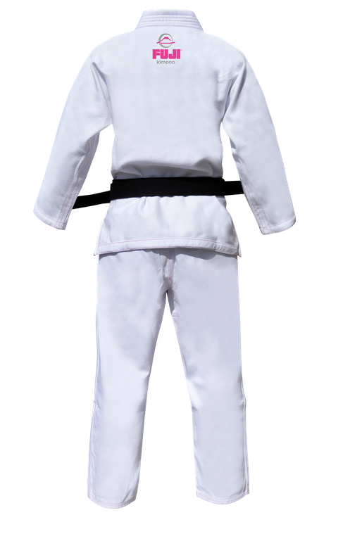 Pink Blossom Kid's Gi by Fuji - Budovideos Inc