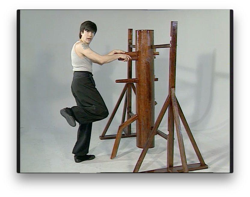 Wing Chun Wooden Dummy Form part 5 Basic Drills by Randy Williams (On Demand) - Budovideos Inc