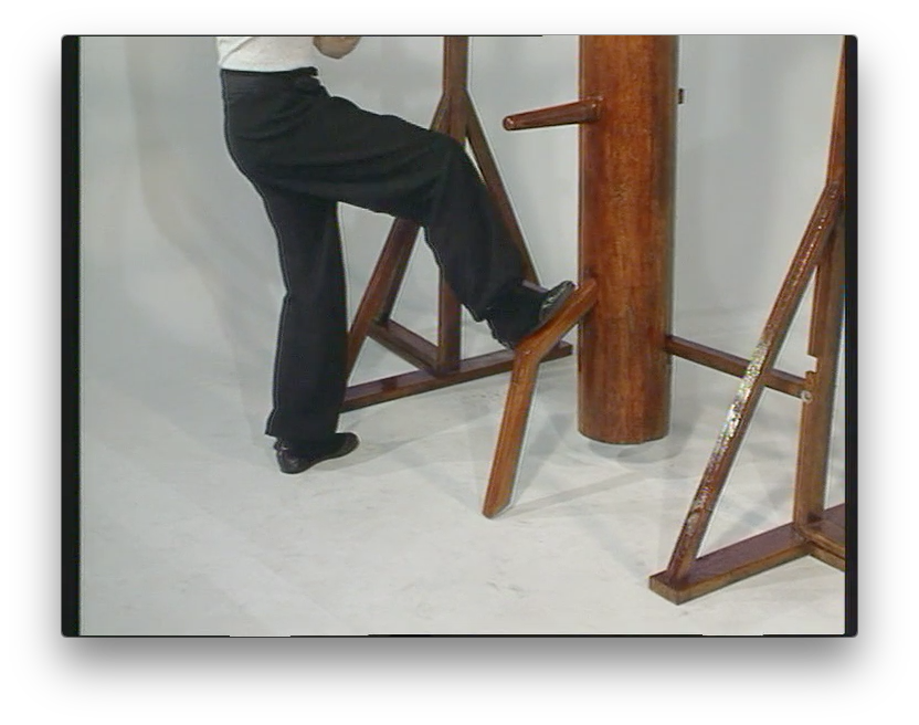 Wing Chun Wooden Dummy Form part 5 Basic Drills by Randy Williams (On Demand) - Budovideos Inc