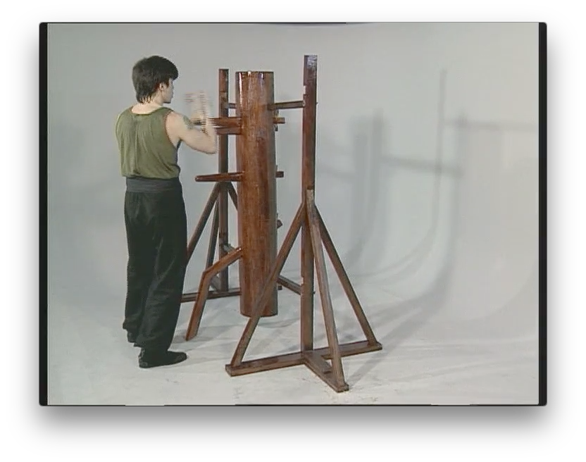 Wing Chun Wooden Dummy Form part 6 Advanced Drills by Randy Williams (On Demand) - Budovideos Inc