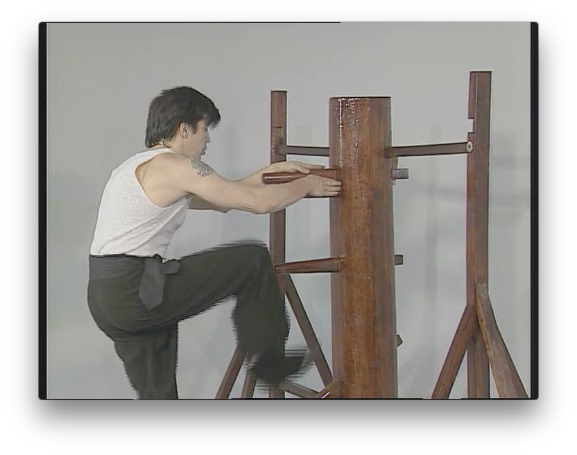 Wing Chun Wooden Dummy Form Part 4 by Randy Williams (On Demand) - Budovideos Inc