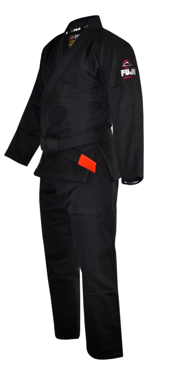 Fuji Lightweight BJJ Gi - Black - Budovideos Inc