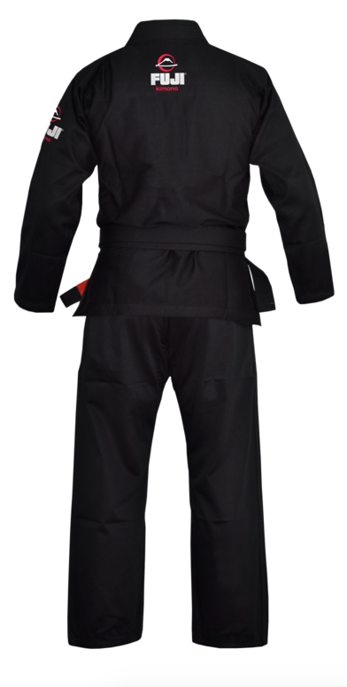 Fuji Lightweight BJJ Gi - Black - Budovideos Inc