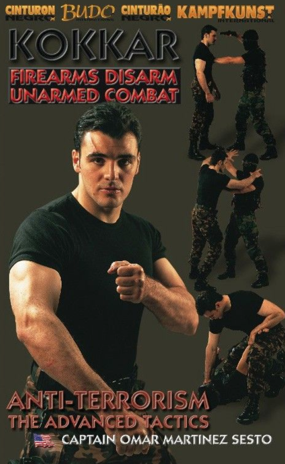 Kokkar Anti-Terrorism Advanced Tactics DVD by Omar Martinez Sesto - Budovideos Inc