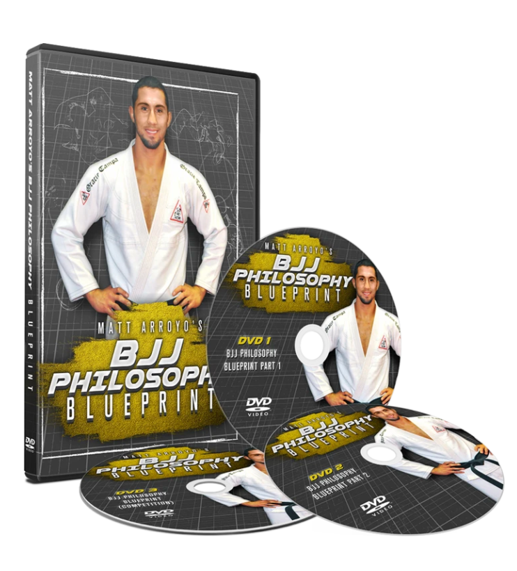 BJJ Philosophy Blueprint 3 DVD Set with Matt Arroyo - Budovideos Inc