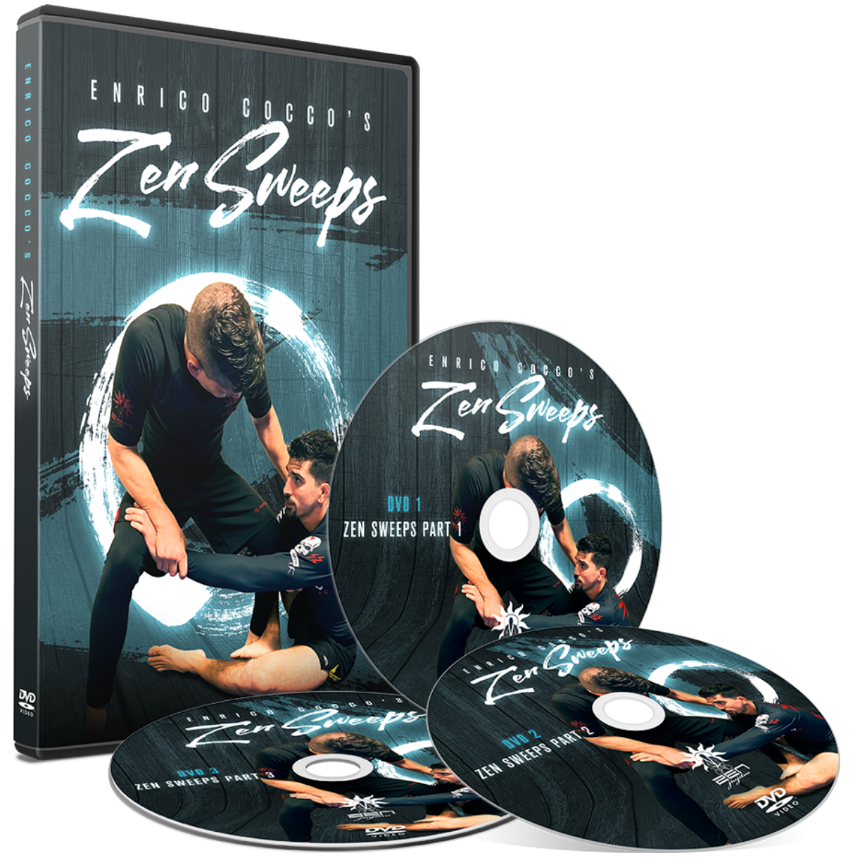 Zen Sweeps 3 DVD Set by Enrico Cocco - Budovideos Inc