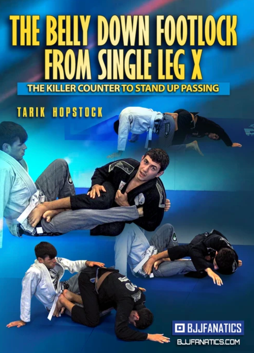 The Belly Down Footlock From Single Leg X 2 DVD Set by Tarik Hopstock - Budovideos Inc