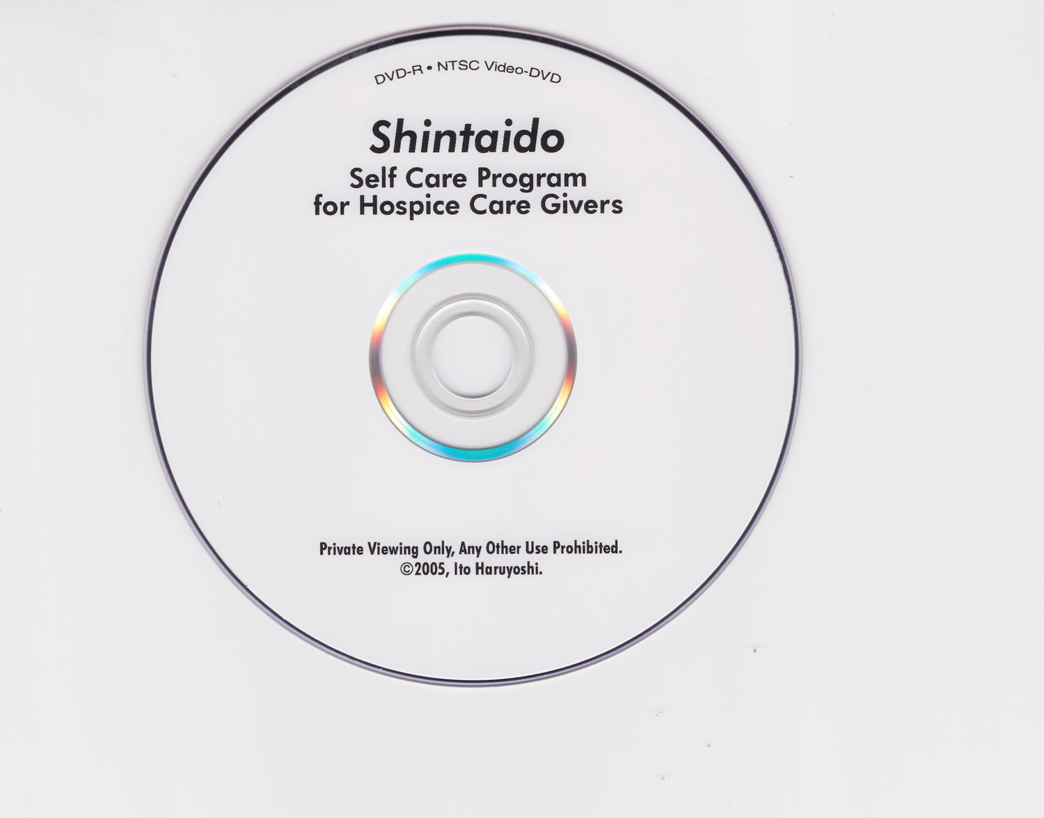 Shintaido Self Care Program fpr Hospice Caregivers DVD by Haruyoshi Fugaku Ito - Budovideos Inc