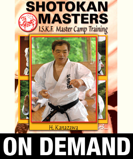 Shotokan Masters with Hirokazu Kanazawa (On Demand) - Budovideos Inc