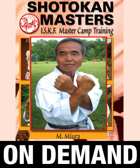 Shotokan Masters with Masaru Miura (On Demand) - Budovideos Inc