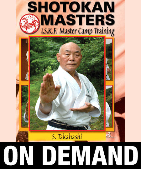 Shotokan Masters with Shunsuke Takahashi (On Demand) - Budovideos Inc