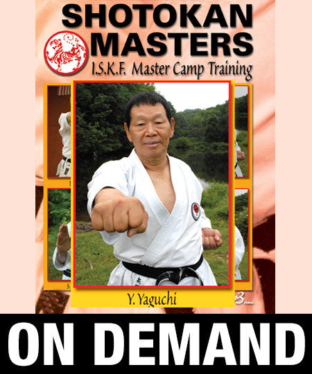 Shotokan Masters with Yutaka Yaguchi (On Demand) - Budovideos Inc