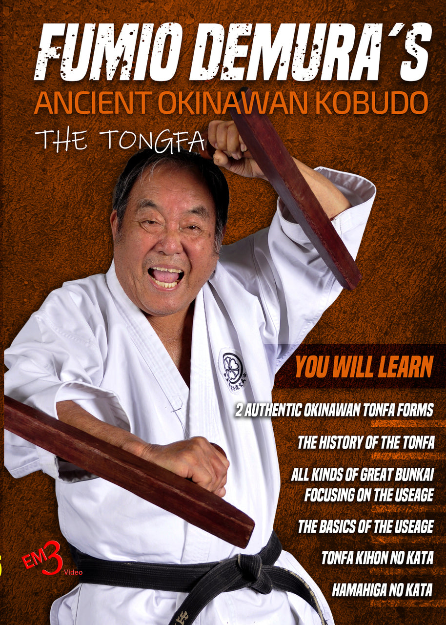 Ancient Okinawan Kobudo Tonfa DVD by Fumio Demura - Budovideos Inc