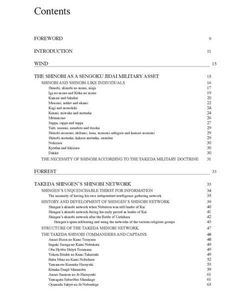 Takeda Shinobi Hiden: Unveiling Takeda Shingen’s Secret Ninja Legacy Book by Serge Mol - Budovideos Inc