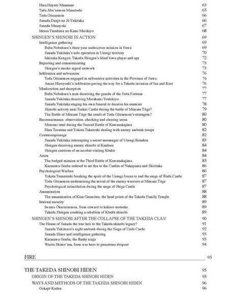 Takeda Shinobi Hiden: Unveiling Takeda Shingen’s Secret Ninja Legacy Book by Serge Mol - Budovideos Inc