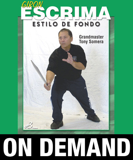 Giron Escrima Vol 1 by Tony Somera (On Demand) - Budovideos Inc