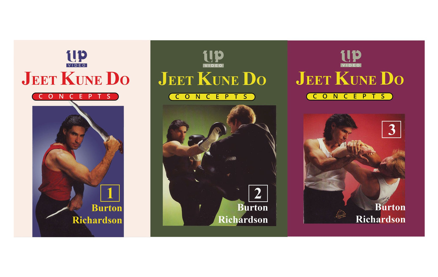 Bruce Lee's Jeet Kune Do Concepts 3 DVD Set by Burton Richardson - Budovideos