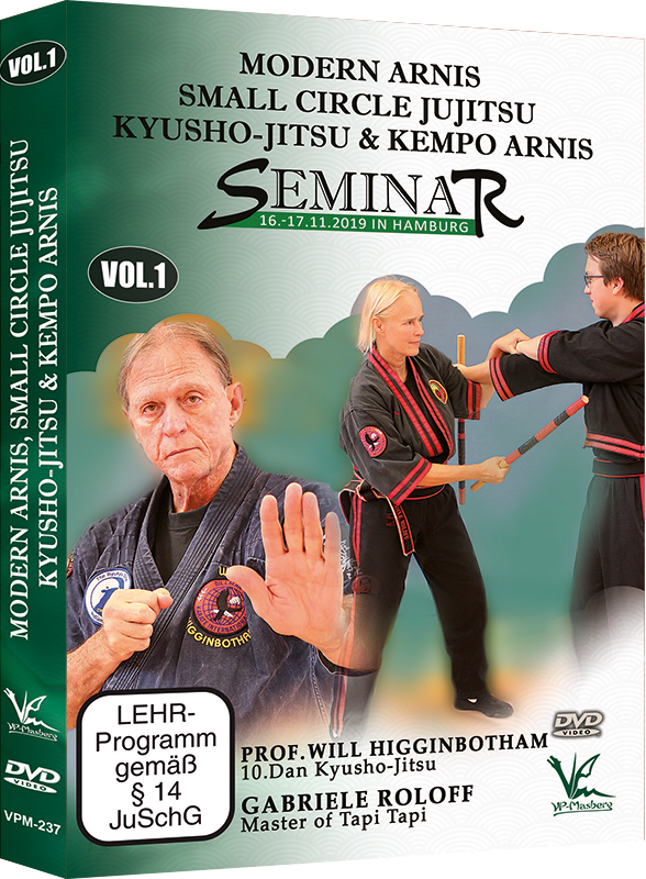 Modern Arnis, Small Circle Jujitsu, Kyusho & Kempo Arnis Camp 2019 DVD 1 - Budovideos Inc