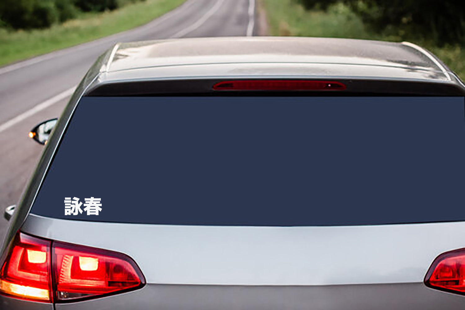Wing Chun Hanzi Vinyl Decal Sticker