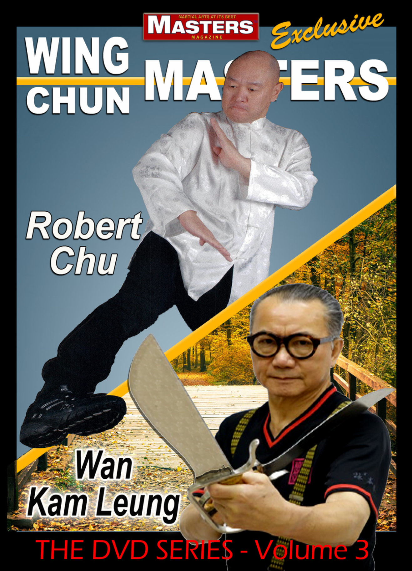 Wing Chun Masters DVD 3: Robert Chu & Wan Kam Leung - Budovideos Inc