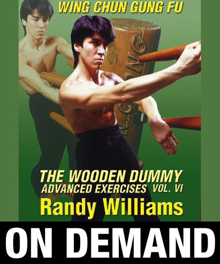 Wing Chun Wooden Dummy Form part 6 Advanced Drills by Randy Williams (On Demand) - Budovideos Inc