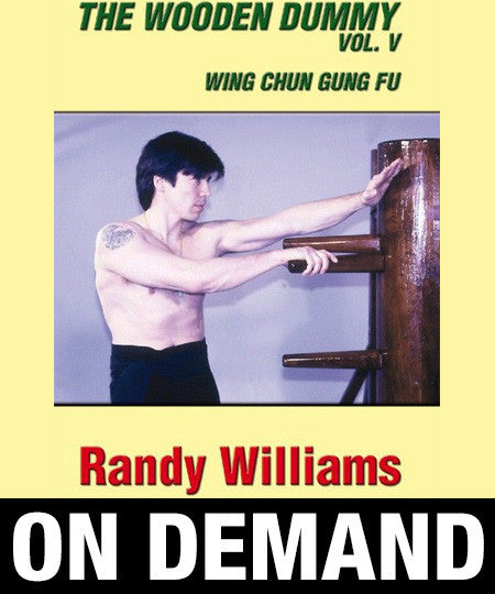 Wing Chun Wooden Dummy Form part 5 Basic Drills by Randy Williams (On Demand) - Budovideos Inc