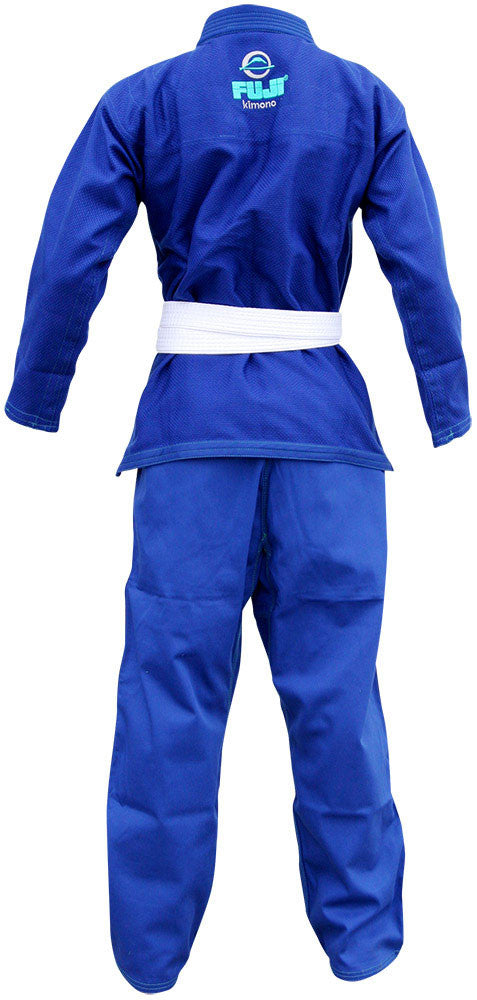 Women's Blue Blossom BJJ Gi by Fuji - Budovideos Inc