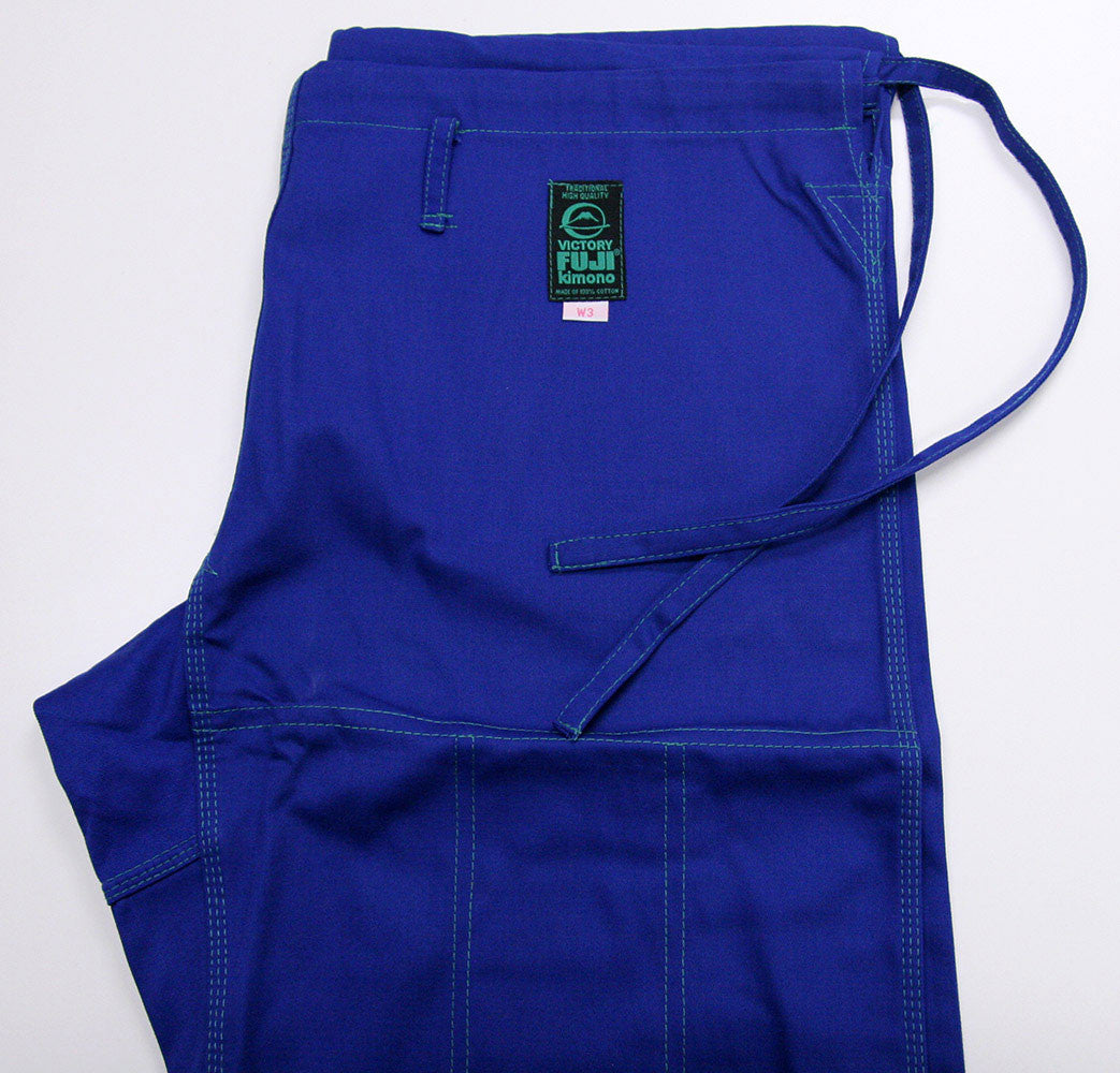 Women's Blue Blossom BJJ Gi by Fuji - Budovideos Inc