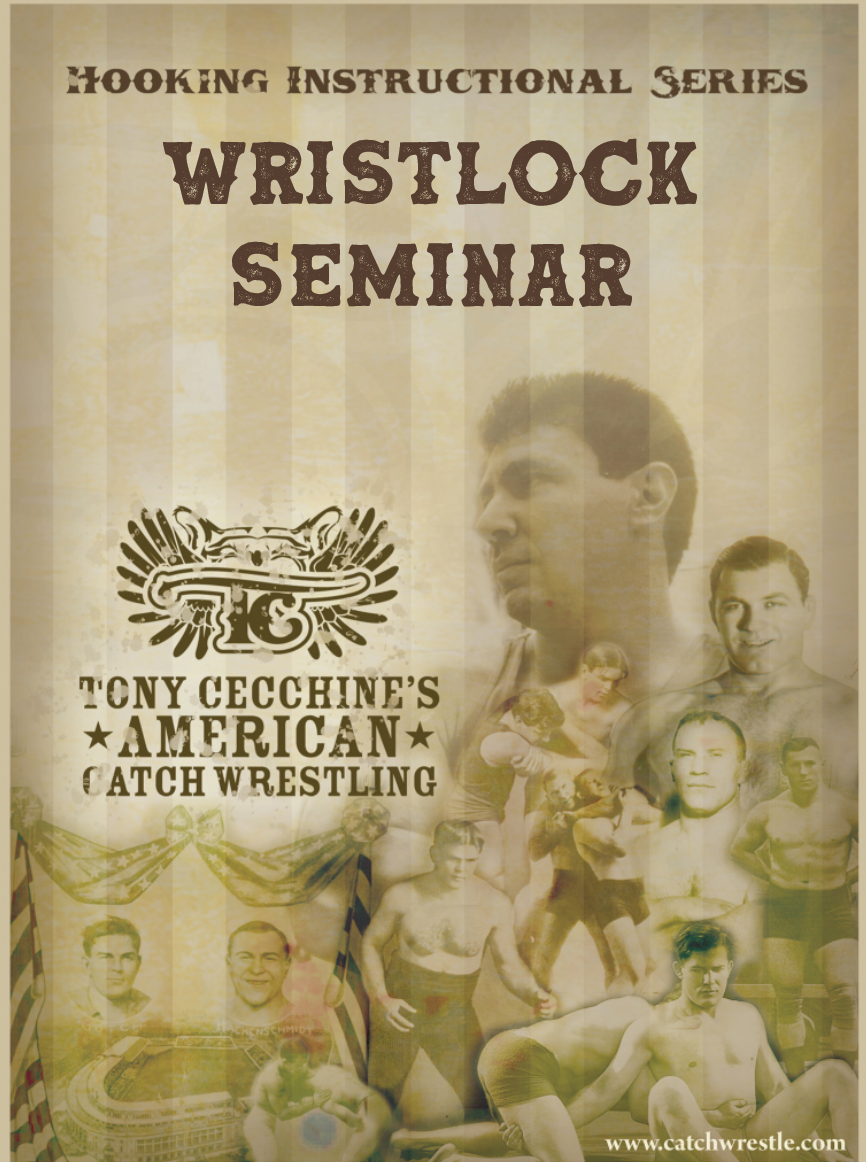 The Wristlock Seminar 2 DVD Set with Tony Cecchine - Budovideos