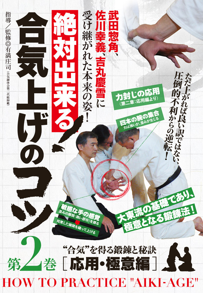 Daito Ryu Aikijujutsu: How to Practice Aiki Age Vol 2 DVD by Shoji Arimitsu - Budovideos Inc