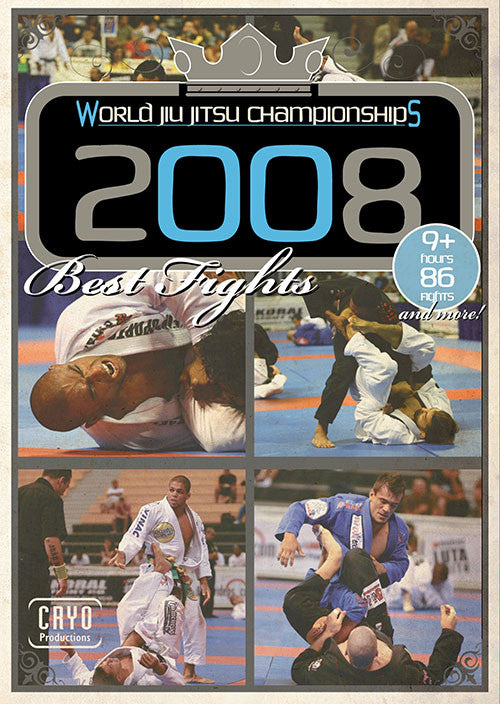 Best Fights of the 2008 Jiu-jitsu World Championships 3 DVD Set - Budovideos Inc