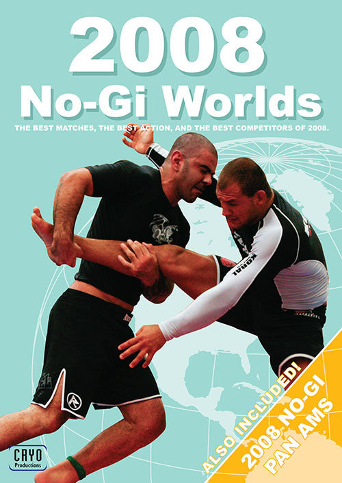 2008 No Gi Worlds & No Gi Pan 3 DVD Set - Budovideos Inc