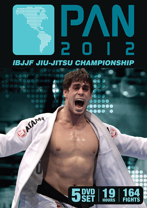 2012 Pan Jiu-jitsu Championship 5 DVD Set - Budovideos Inc