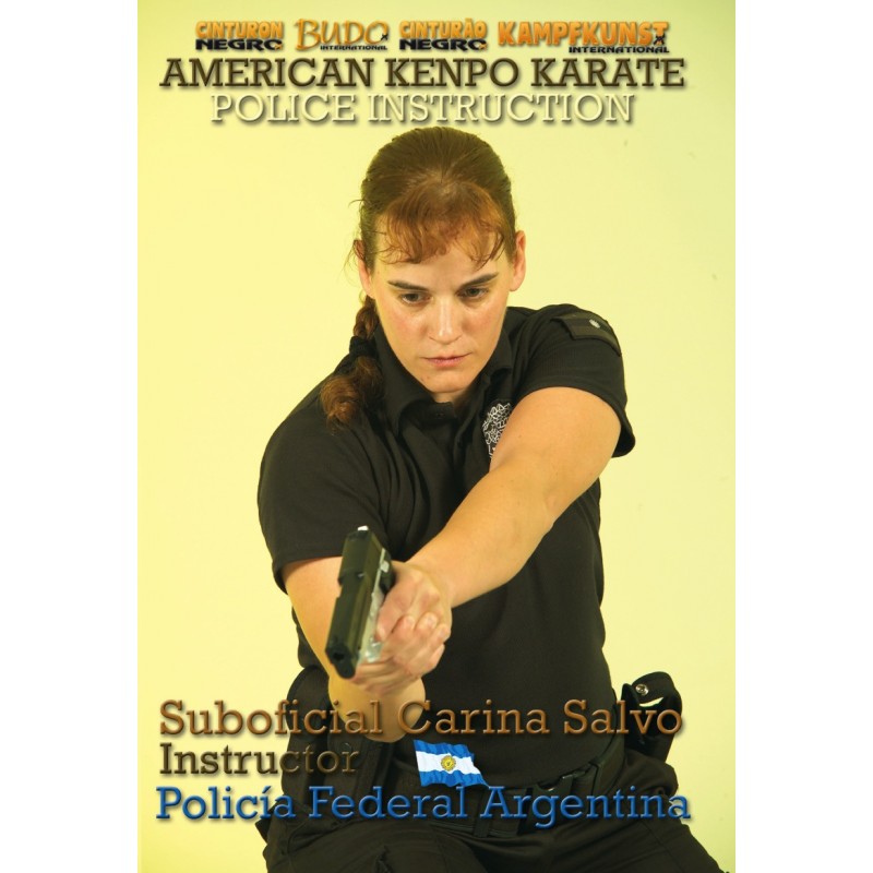 American Kenpo Karate Police Instruction DVD by Carina Salvo - Budovideos Inc