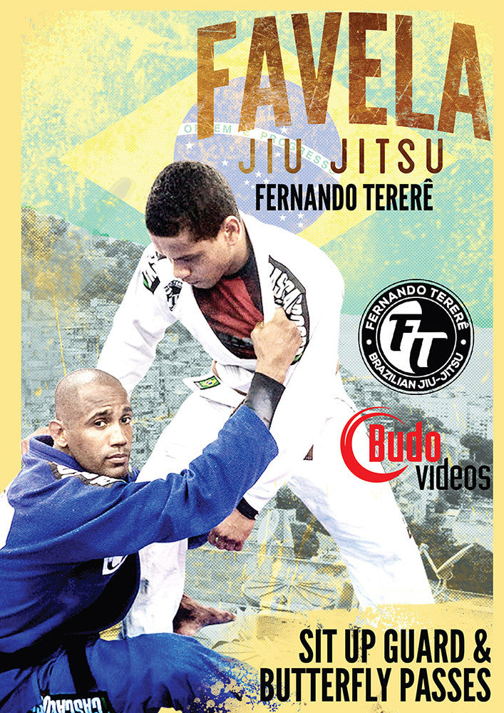 Favela Jiu Jitsu Vol 1-3 Guard Passing by Fernando Terere 3 DVD Box Set - Budovideos Inc