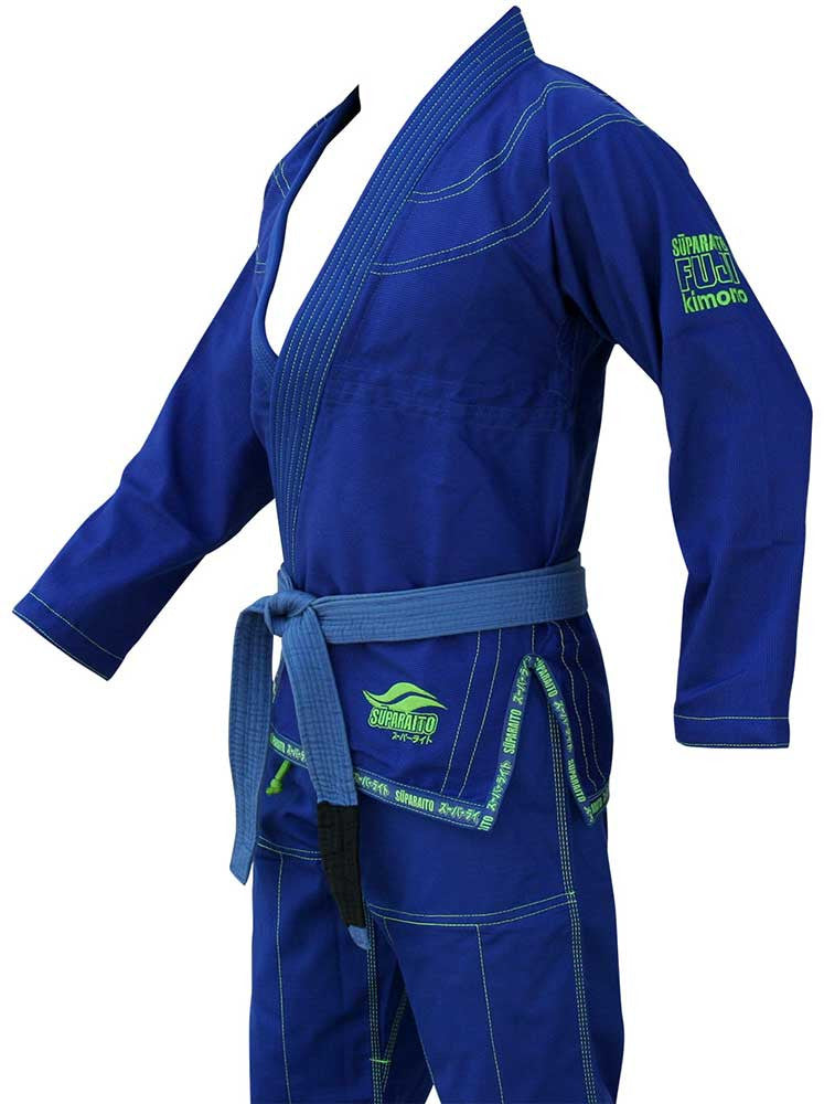 Suparaito Gi - Blue by Fuji Sports - Budovideos Inc