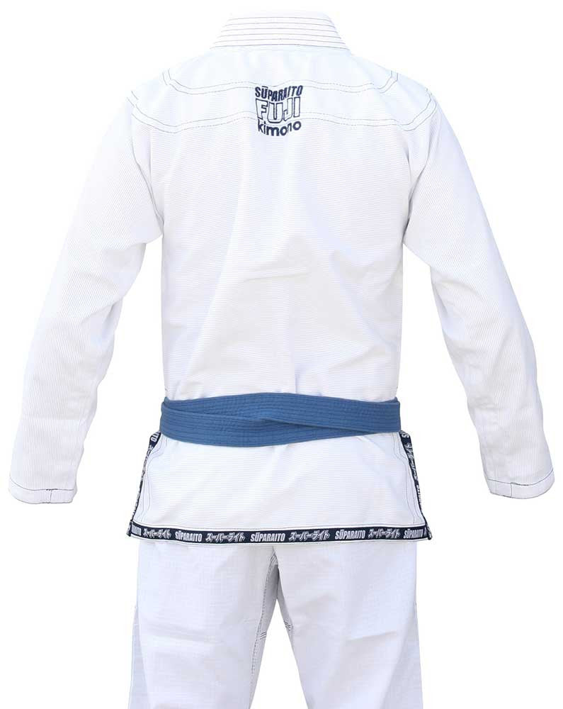 Suparaito Gi - White by Fuji Sports - Budovideos Inc