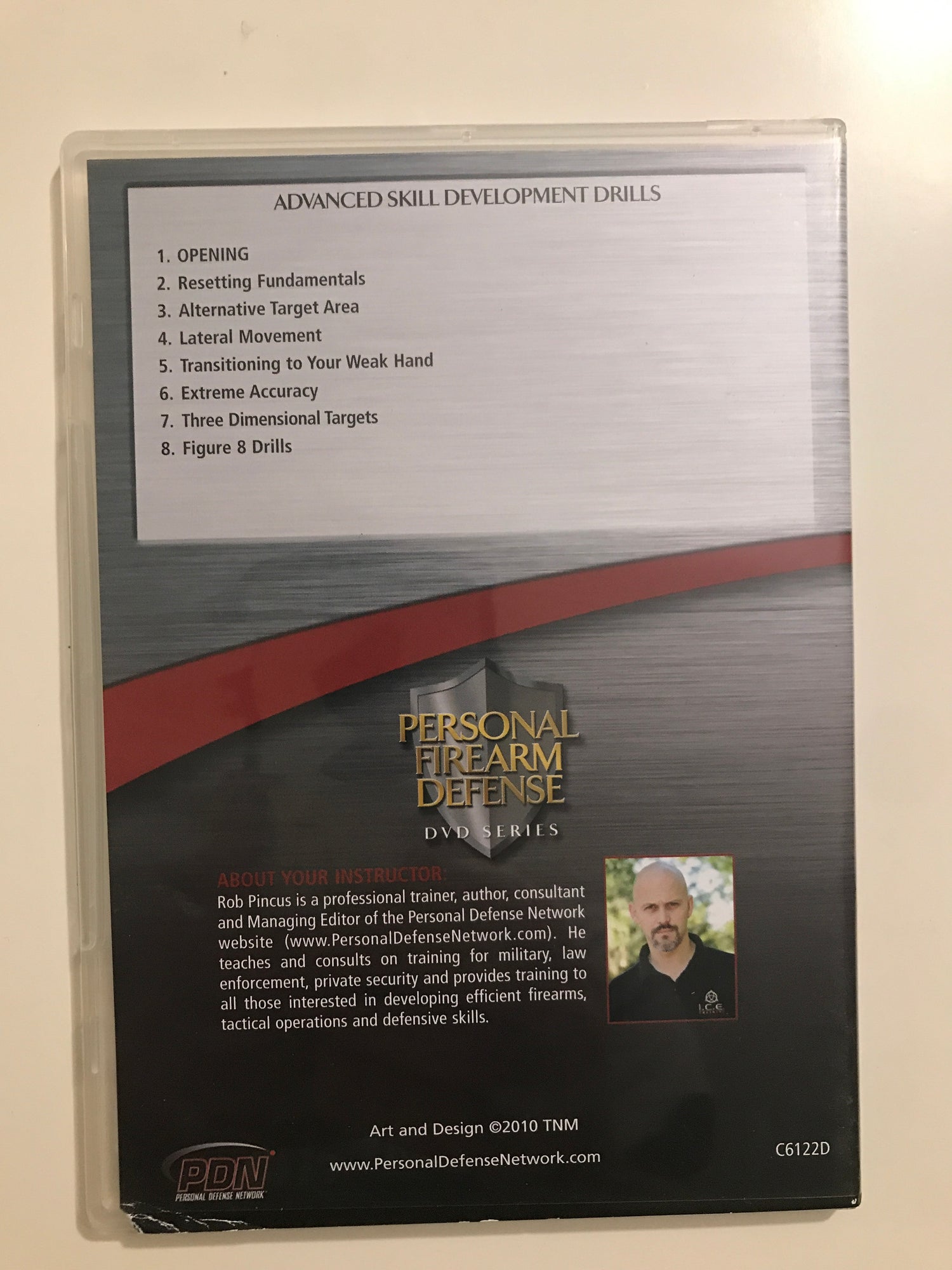 Personal Firearm Defense: Advanced Skill Development Drills DVD by Rob Pincus (Preowned) - Budovideos Inc